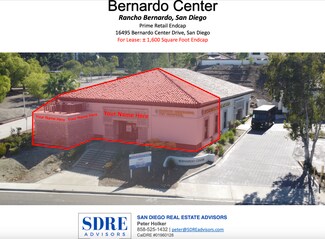 Plus de détails pour 16495 Bernardo Center Dr, San Diego, CA - Local commercial à louer