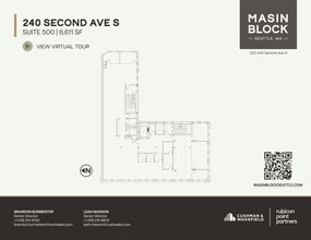 222 2nd Ave S, Seattle, WA à louer Plan de site– Image 1 sur 1
