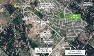 Plus de détails pour Greens Prairie Rd & Creek Meadow Blvd, College Station, TX - Terrain à vendre