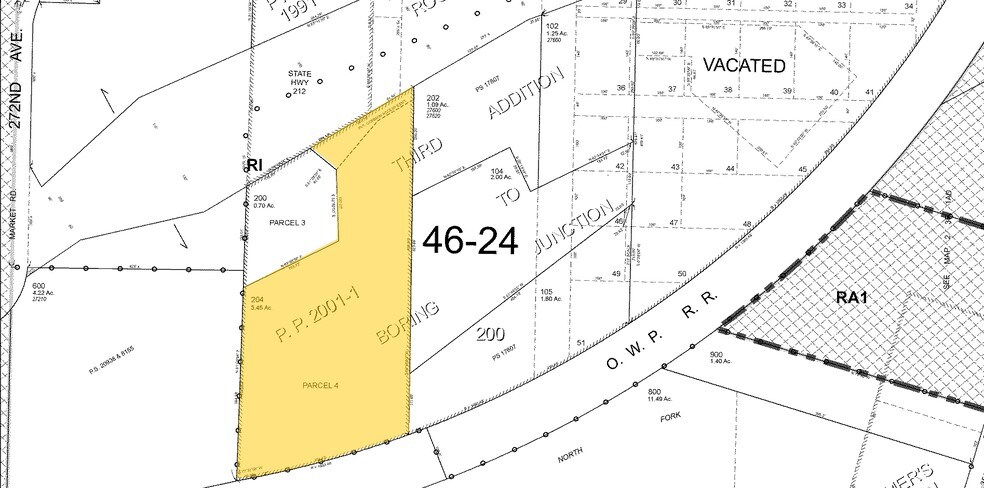 27550 SE Highway 212, Boring, OR à vendre - Plan cadastral – Image 2 sur 2