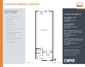 2700 E Patrick Ln, Las Vegas, NV à louer Plan d’étage– Image 1 sur 1