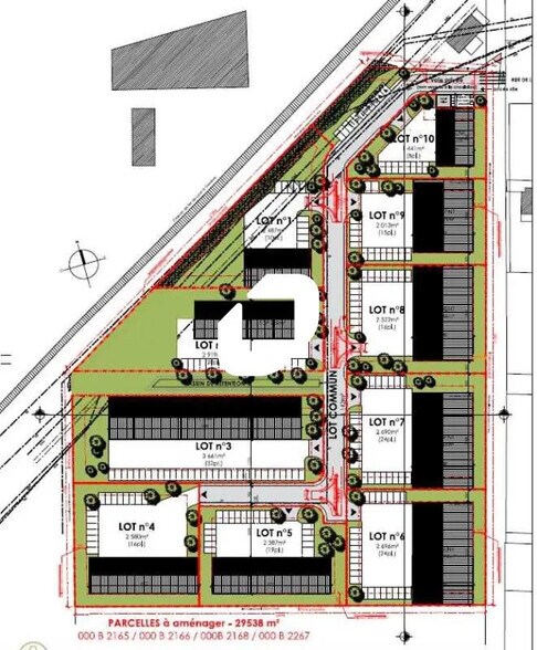 Terrain dans Villieu-Loyes-Mollon à vendre - Plan d’étage – Image 3 sur 3