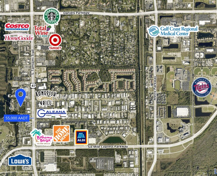 7051 Lakeridge Ct, Fort Myers, FL à vendre - Photo de l’immeuble – Image 2 sur 3