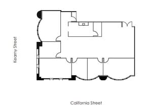 580 California St, San Francisco, CA à louer Plan d’étage– Image 1 sur 1