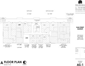 329 S Elm St, Jenks, OK à louer Plan d’étage– Image 1 sur 1