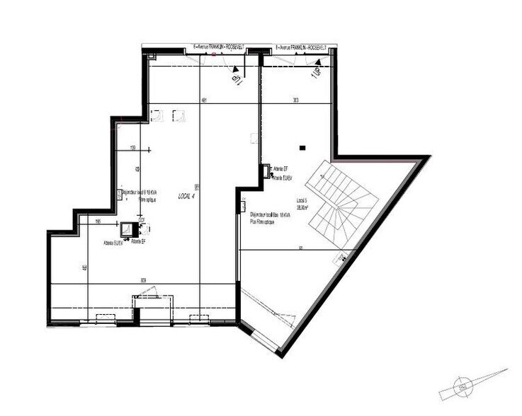 Bureau dans Bron à vendre - Plan d’étage – Image 3 sur 3
