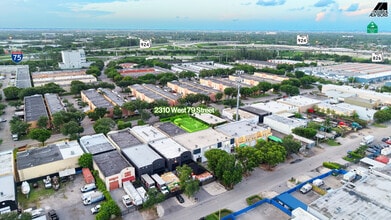 2310 W 79th St, Hialeah, FL - Vue aérienne vue de carte