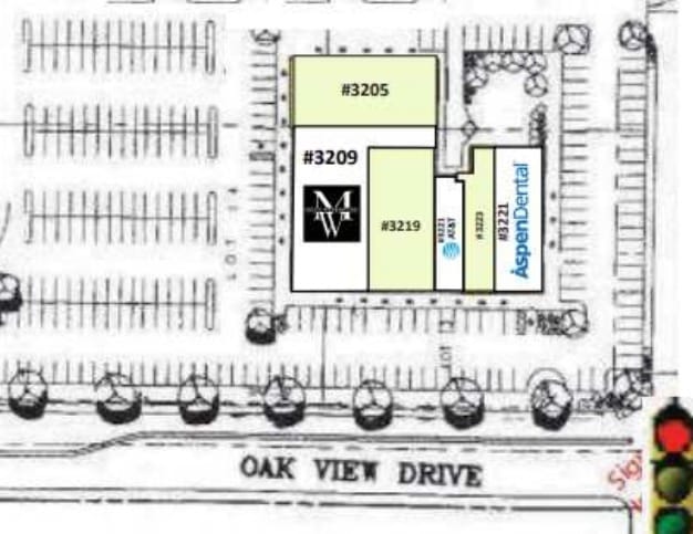 3205-3225 Oak View Dr, Omaha, NE à louer Plan d’étage– Image 1 sur 1