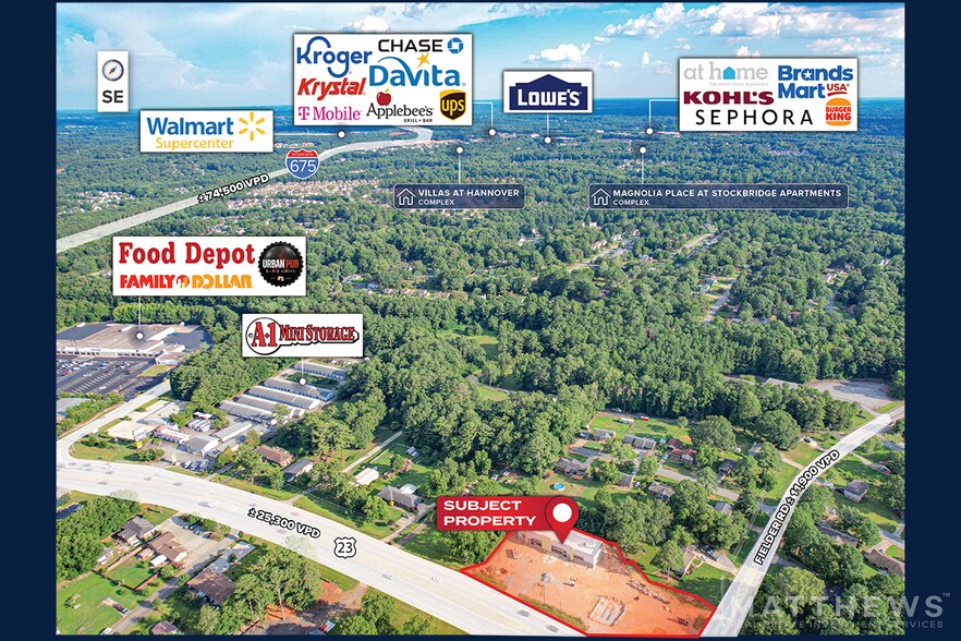 6391 Hwy 42, Rex, GA à vendre - Photo de l’immeuble – Image 3 sur 4