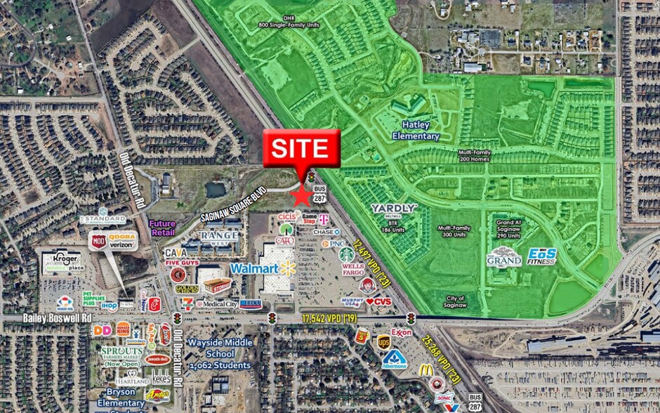 1575 N Saginaw Blvd, Saginaw, TX à louer - Photo de l’immeuble – Image 2 sur 6