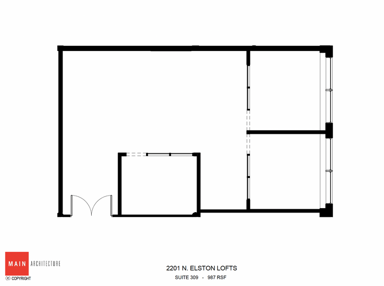 2211 N Elston Ave, Chicago, IL à louer - Photo de l’immeuble – Image 2 sur 4