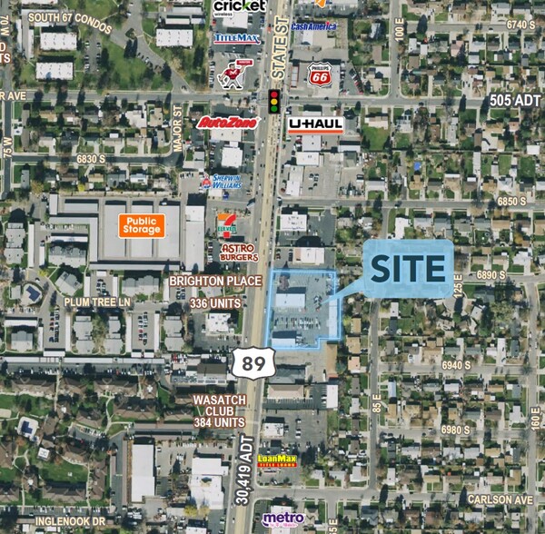 6905 S State St, Midvale, UT à louer - Aérien – Image 2 sur 2