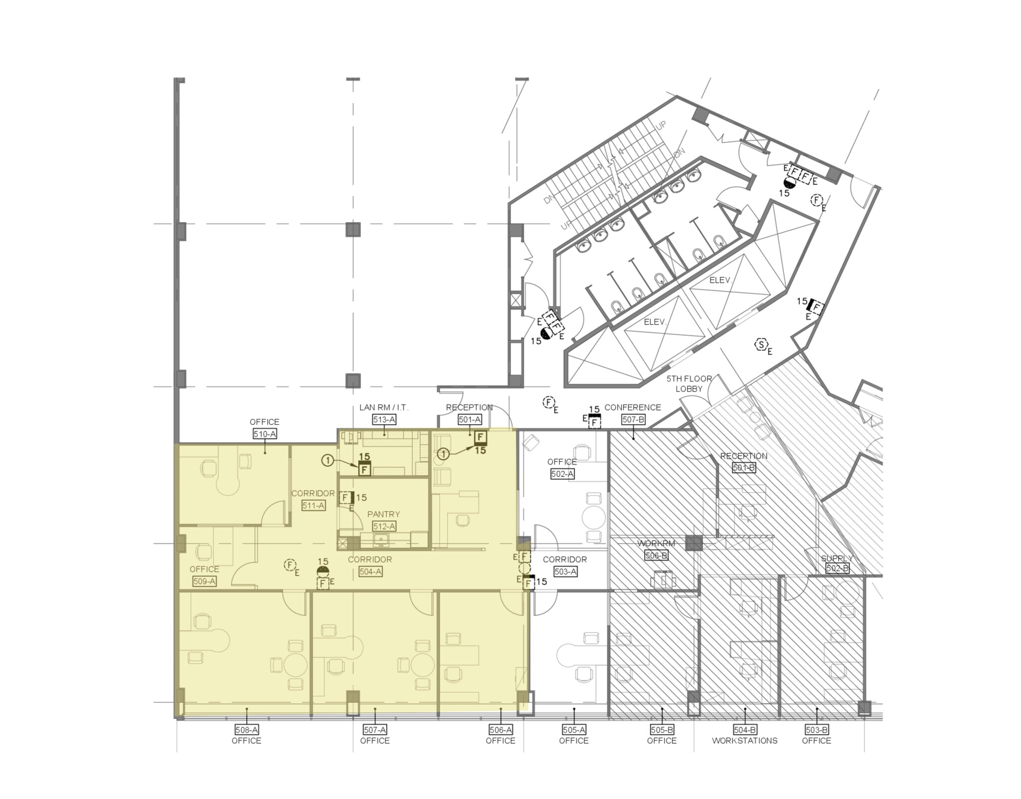 1666 Connecticut Ave NW, Washington, DC à louer Plan d’étage– Image 1 sur 1