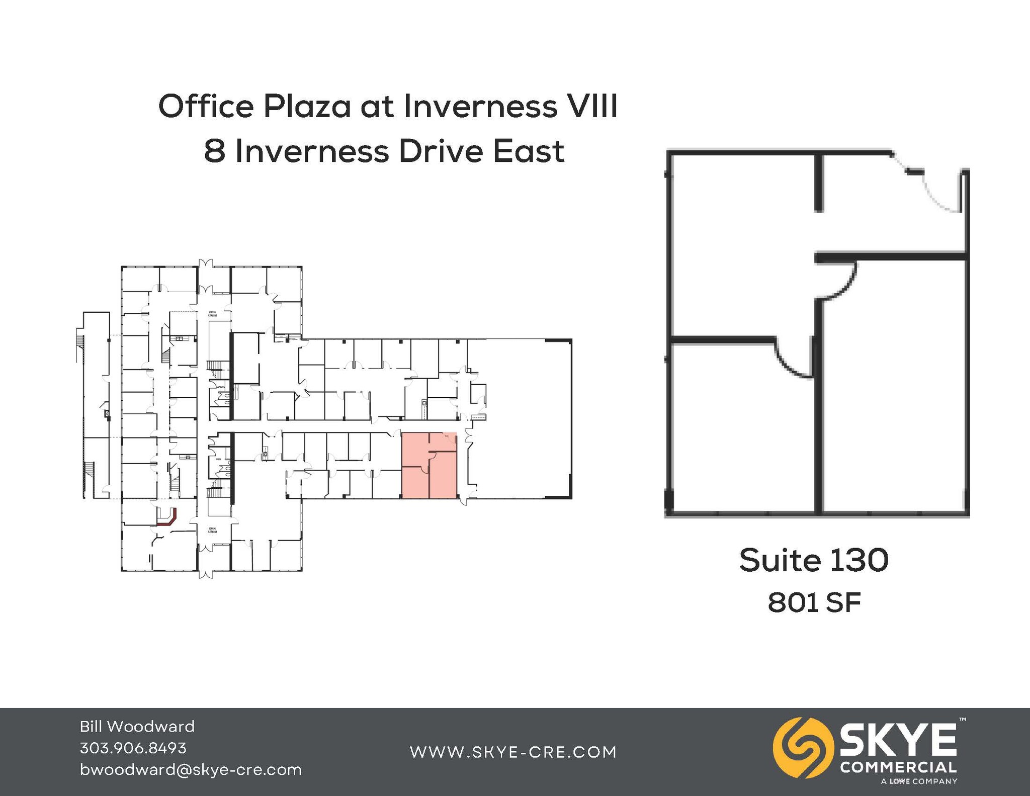8 Inverness Dr E, Englewood, CO à louer Plan d’étage– Image 1 sur 1