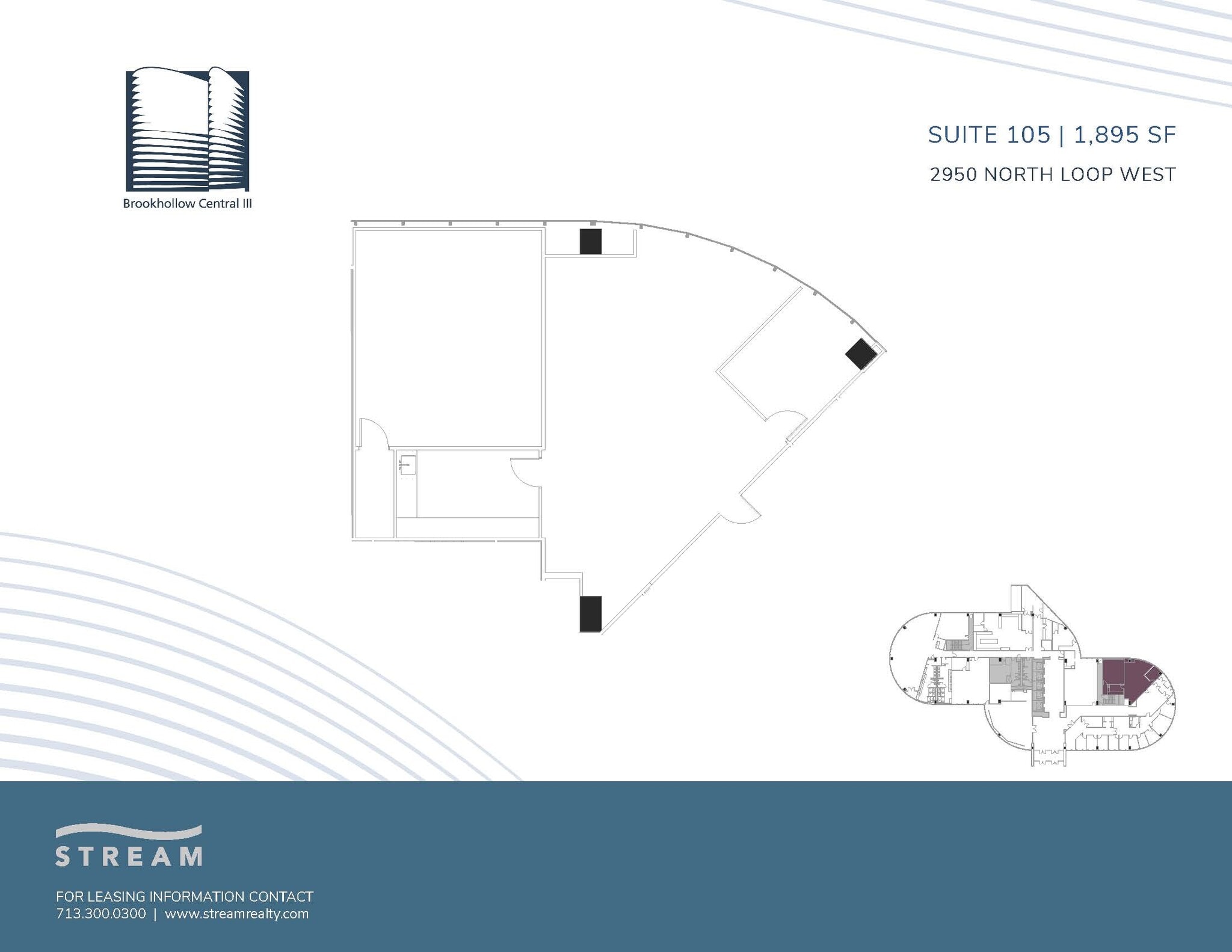 2950 N Loop Fwy W, Houston, TX à louer Plan d’étage– Image 1 sur 1