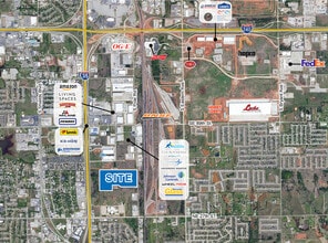 NE 35th St. & S Pole Rd., Moore, OK - Vue aérienne  vue de carte
