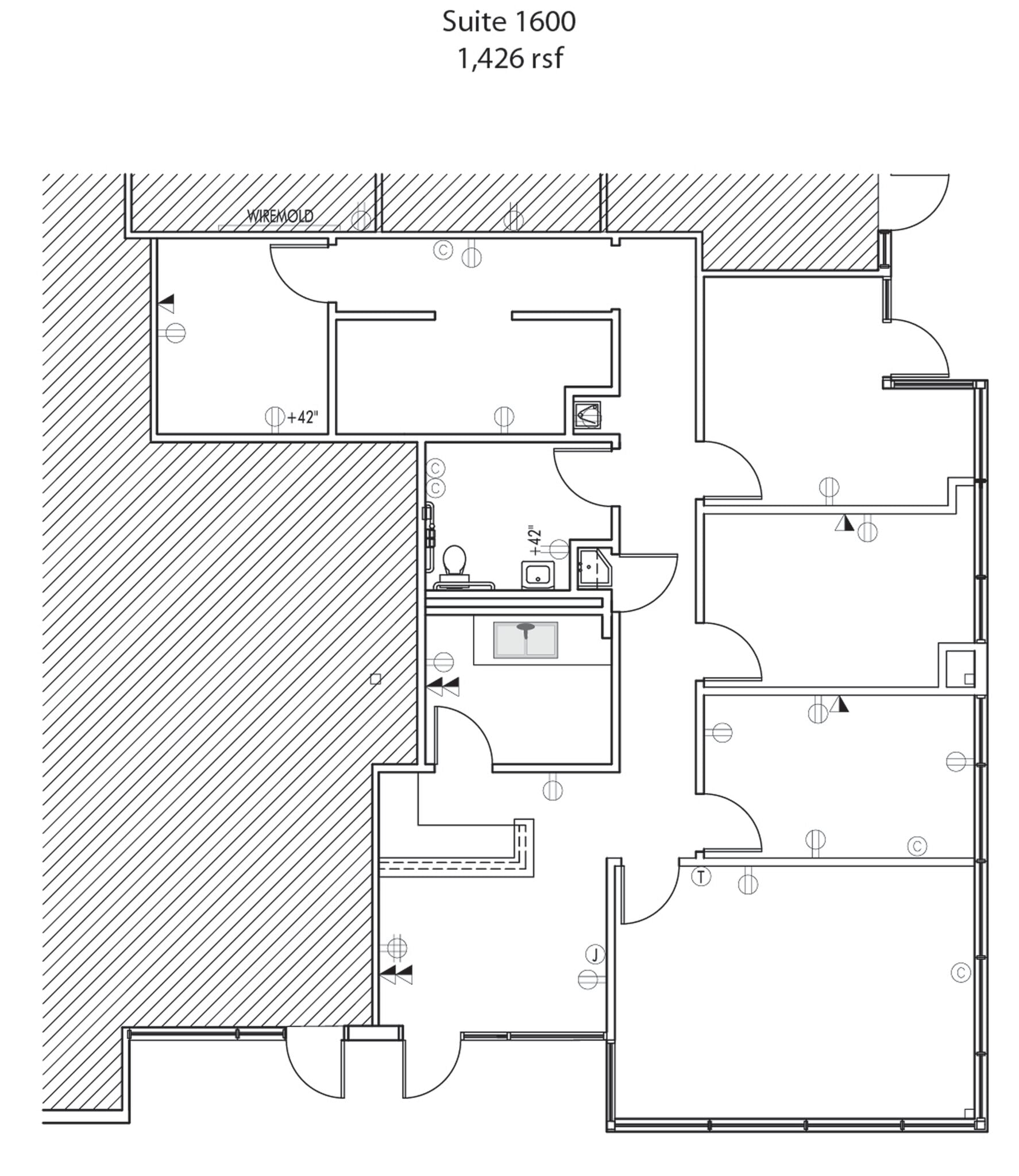 8955 S Ridgeline Blvd, Highlands Ranch, CO à louer Plan d’étage– Image 1 sur 1