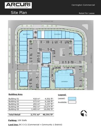 Plus de détails pour 45 Carrington Blvd NW, Calgary, AB - Local commercial à louer