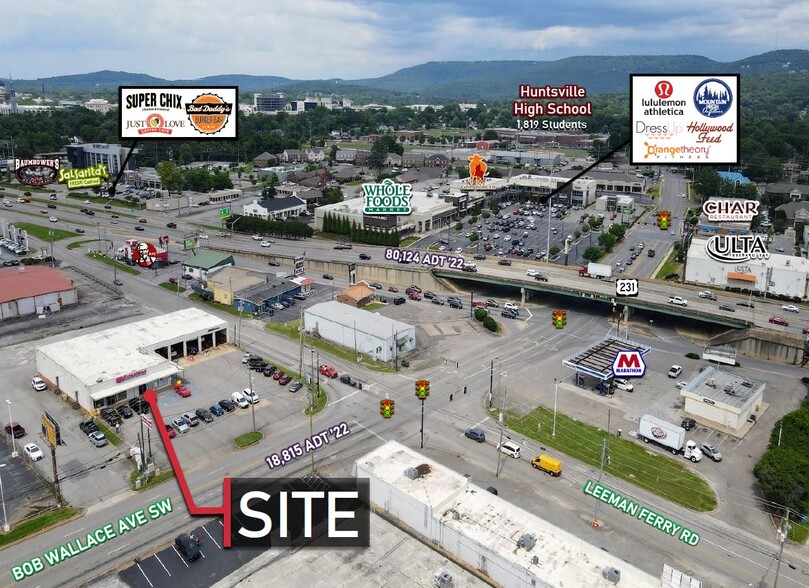2010 Bob Wallace Ave SW, Huntsville, AL à vendre - Photo de l’immeuble – Image 1 sur 9
