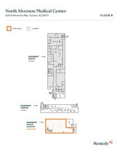 630 N Alvernon Way, Tucson, AZ à louer Plan d’étage– Image 1 sur 2