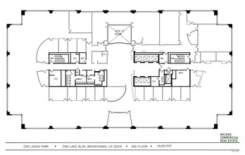 1277 Lenox Park Blvd, Atlanta, GA à louer Plan d’étage– Image 1 sur 1