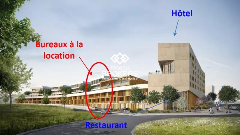 Bureau dans Annecy à louer - Photo de l’immeuble – Image 3 sur 9