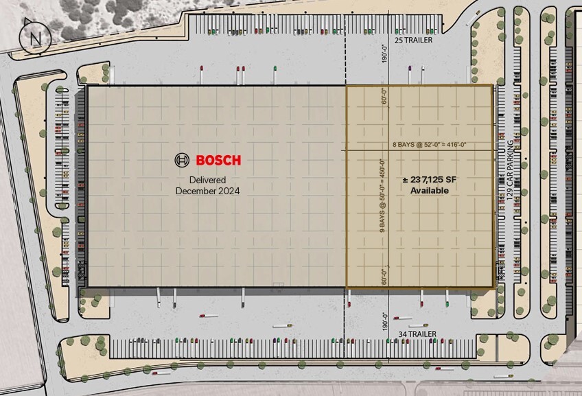 SEQ I-10 & 375 Loop, El Paso, TX à louer Plan de site– Image 1 sur 1