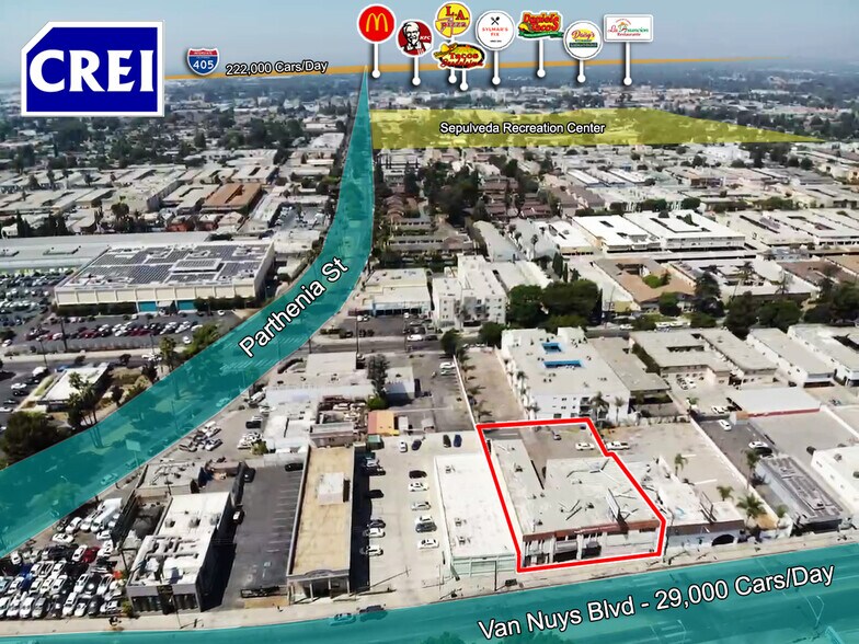 8741-8747 Van Nuys Blvd, Panorama City, CA à vendre - Photo de l’immeuble – Image 3 sur 9
