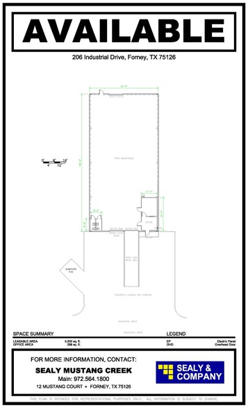 206 Industrial Dr, Forney, TX à louer - Photo de l’immeuble – Image 2 sur 3