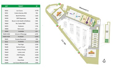 10650 Northwest Fwy, Houston, TX à louer Plan de site– Image 1 sur 1