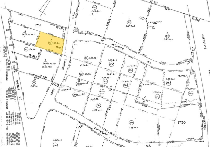 45445-45461 Warm Springs Blvd, Fremont, CA à louer - Plan cadastral – Image 2 sur 12