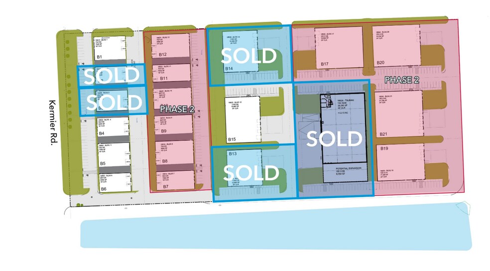 18606 Kermier, Hockley, TX à louer - Plan de site – Image 2 sur 9