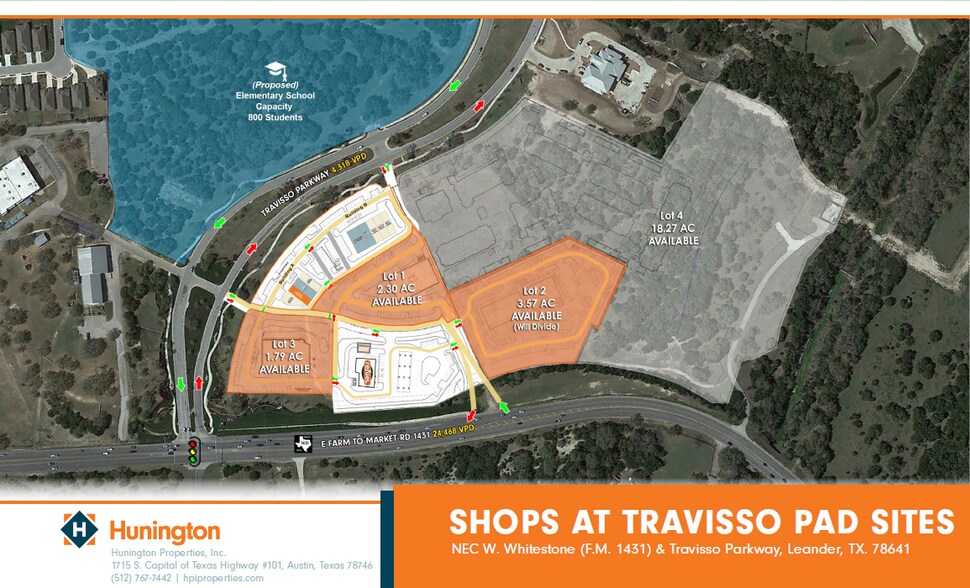 NEC W. Whitestone (F.M. 1431), Leander, TX à vendre - Photo de l’immeuble – Image 1 sur 1