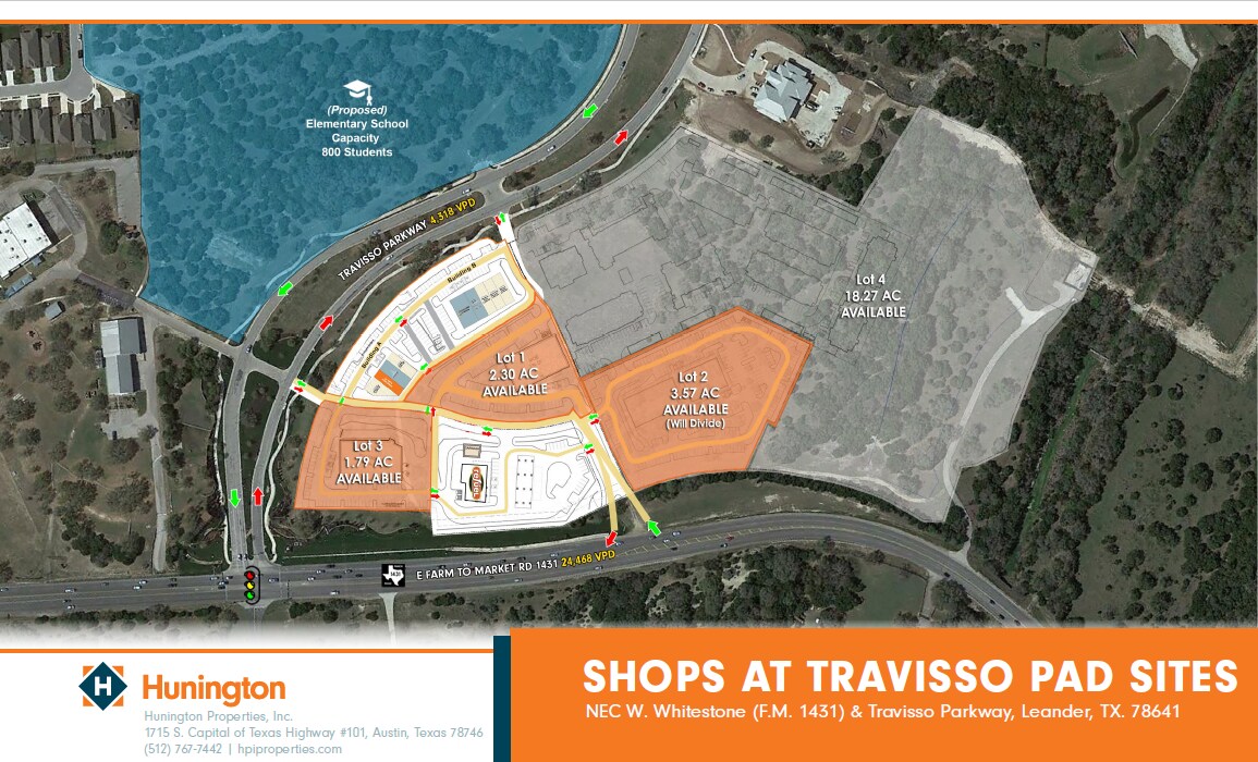 NEC W. Whitestone (F.M. 1431), Leander, TX à vendre Photo de l’immeuble– Image 1 sur 2