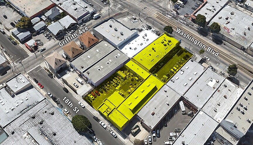815 E Washington Blvd, Los Angeles, CA à vendre - Aérien – Image 3 sur 3
