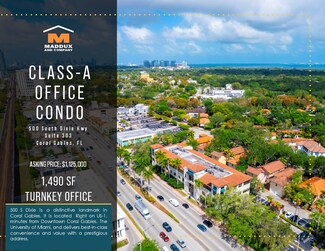 Plus de détails pour 500 S Dixie Hwy, Coral Gables, FL - Bureau à vendre