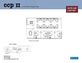 3131 S Vaughn Way, Aurora, CO à louer Plan de site– Image 2 sur 2