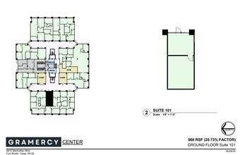 6815 Manhattan Blvd, Fort Worth, TX à louer Plan d’étage– Image 1 sur 1