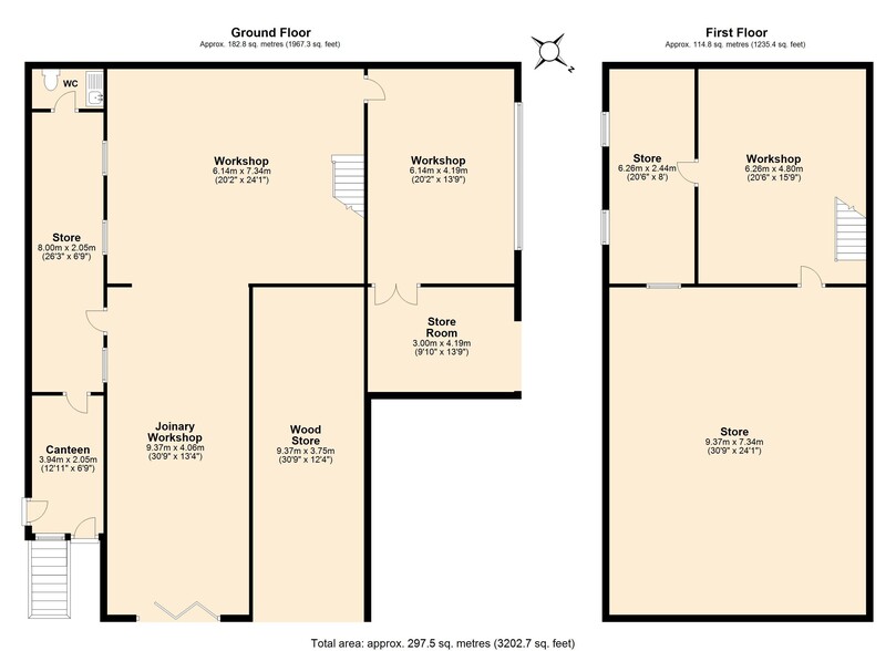 Cross St, Tenbury Wells à vendre - Plan d’étage – Image 2 sur 3