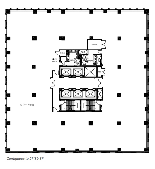 415 Yonge St, Toronto, ON à louer Plan d’étage– Image 1 sur 1