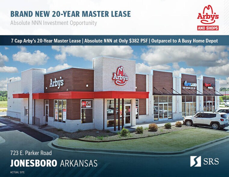 723 E Parker Rd, Jonesboro, AR à vendre - Photo de l’immeuble – Image 1 sur 9