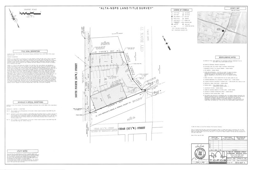 720-728 S 4th St, Saint Louis, MO à vendre - Plan de site – Image 2 sur 5