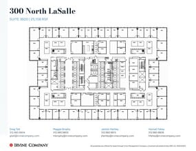 300 N LaSalle St, Chicago, IL à louer Plan de site– Image 1 sur 1