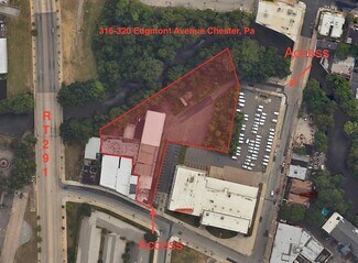 Plus de détails pour 316-320 Edgmont Ave, Chester, PA - Industriel/Logistique à vendre