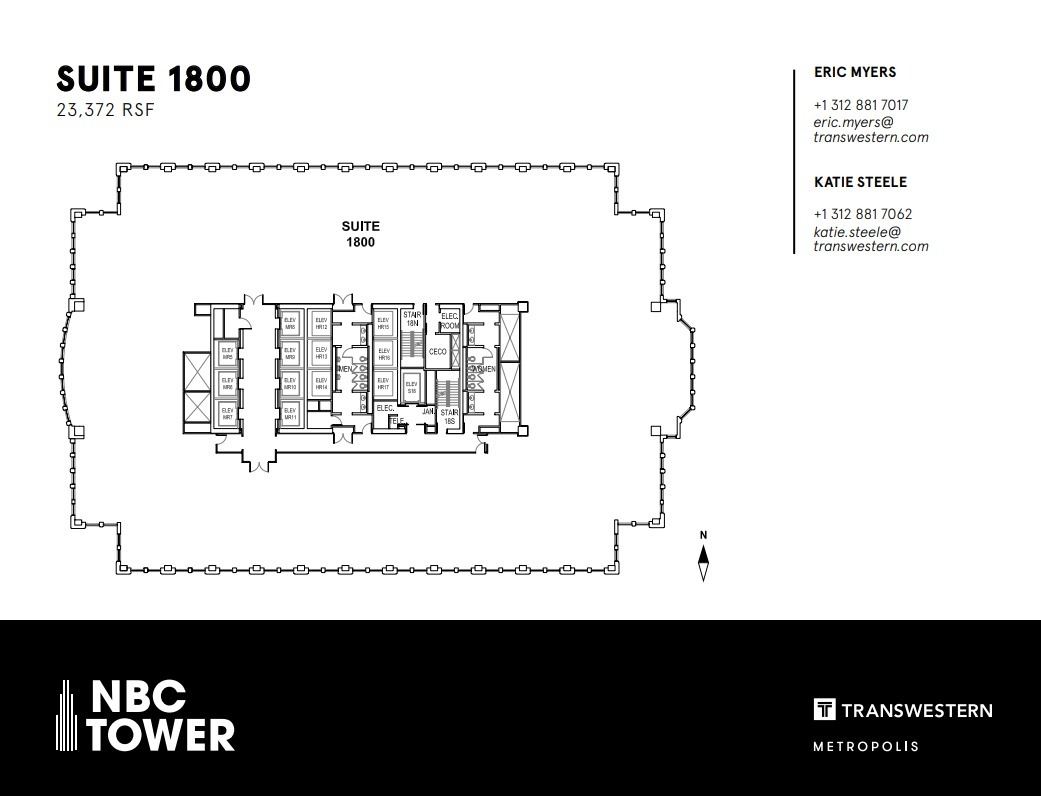 455 N Cityfront Plaza Dr, Chicago, IL à louer Plan d’étage– Image 1 sur 1