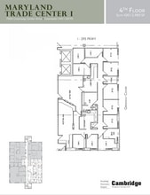 7500 Greenway Center Dr, Greenbelt, MD à louer Plan d’étage– Image 1 sur 1