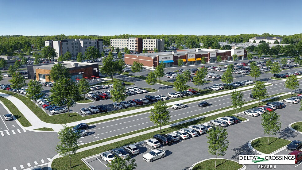 Delta Crossing Phase V, Lansing, MI à louer - Photo de l’immeuble – Image 3 sur 4