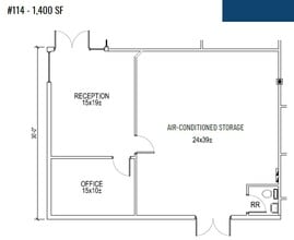 2474 Manana Dr, Dallas, TX à louer Plan d’étage– Image 1 sur 1