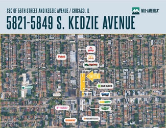 Plus de détails pour 5821-5849 S Kedzie Ave, Chicago, IL - Local commercial à louer