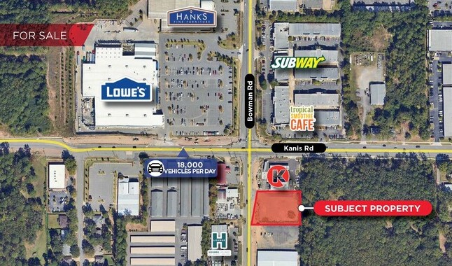 11921 Kanis Rd, Little Rock, AR à vendre Aérien– Image 1 sur 3